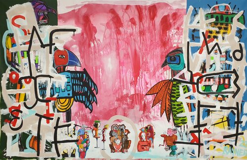 "Organica mechanica" by Marc Rayner, Painting for Sale on Select
