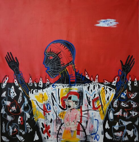 "Distress #6" by Marc Rayner, Painting for Sale on Select