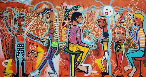 Freedom bar by Marc Rayner, Painting for Sale on Select