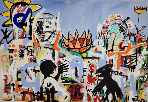 Life finds a way by Marc Rayner, Painting for Sale on Select