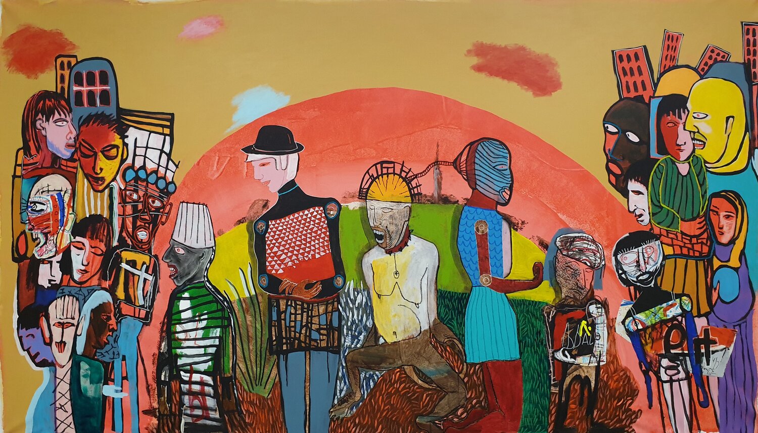 "It's  alright for some" Marc Rayner Original painting for sale