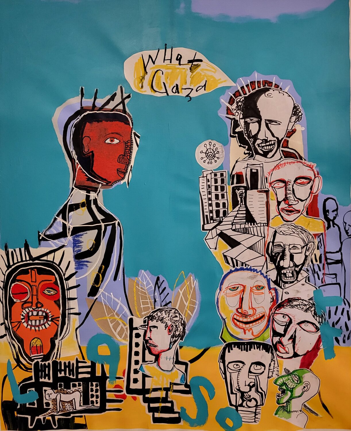 L A Marc Rayner Original painting for sale