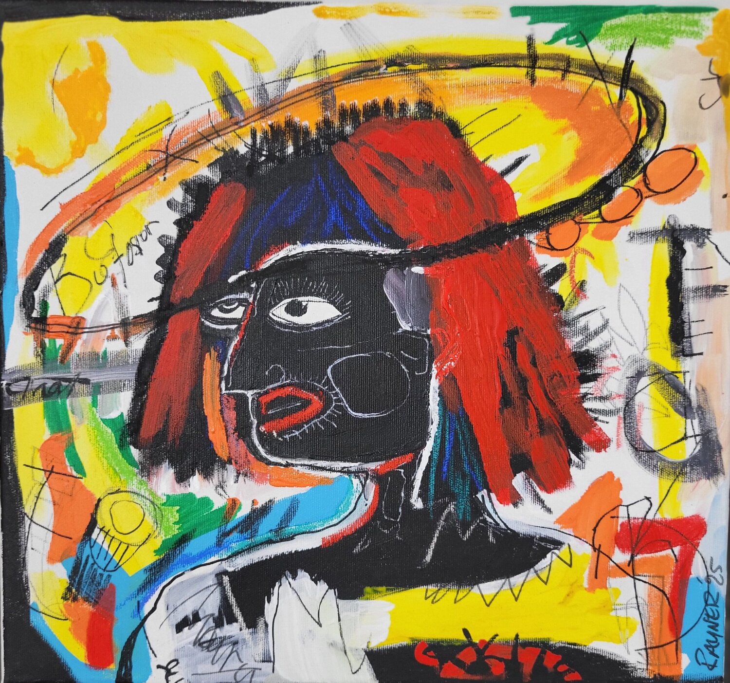 7 days until Friday Marc Rayner Original painting for sale