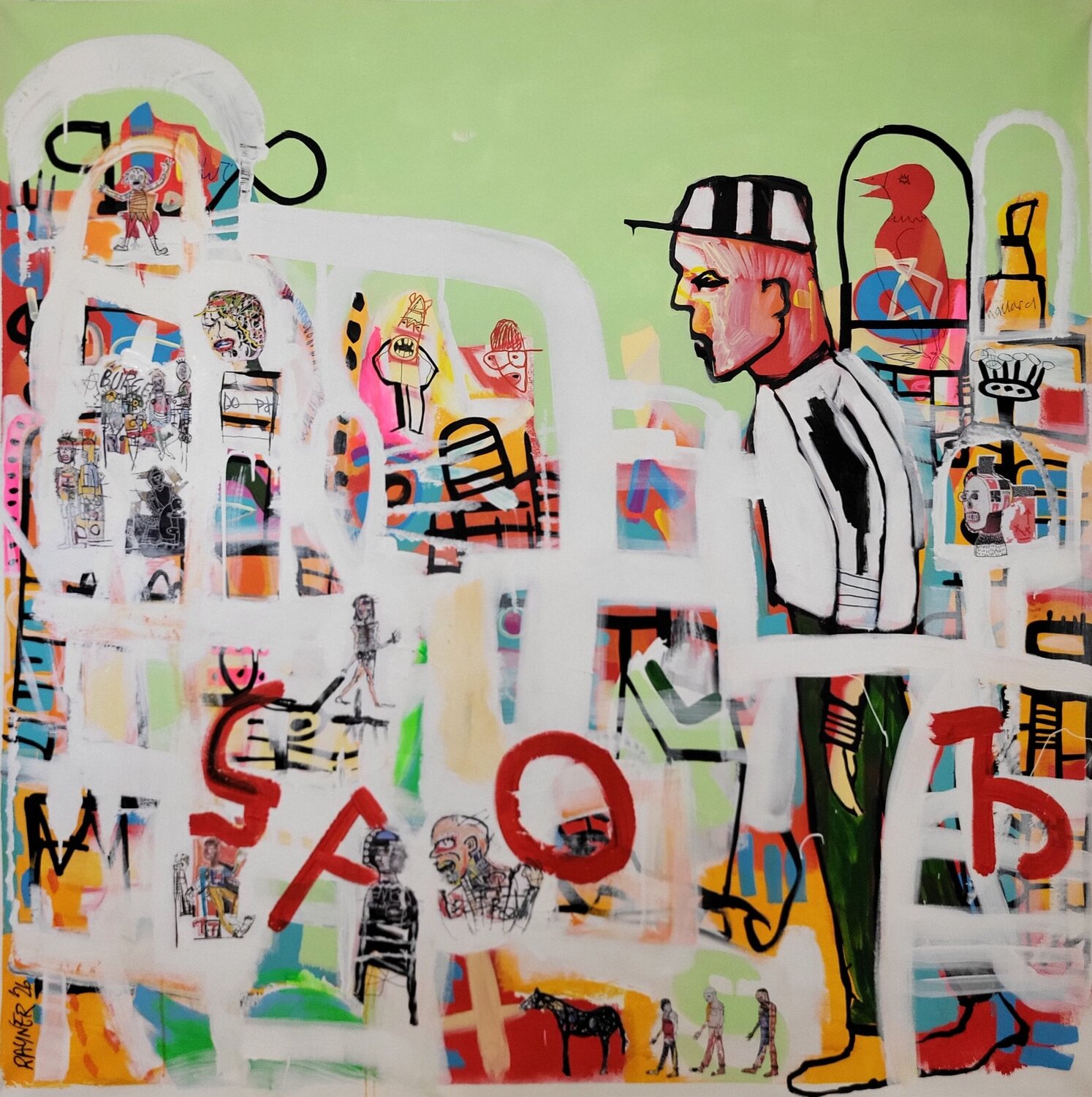 Cataclysmia Marc Rayner Original painting for sale