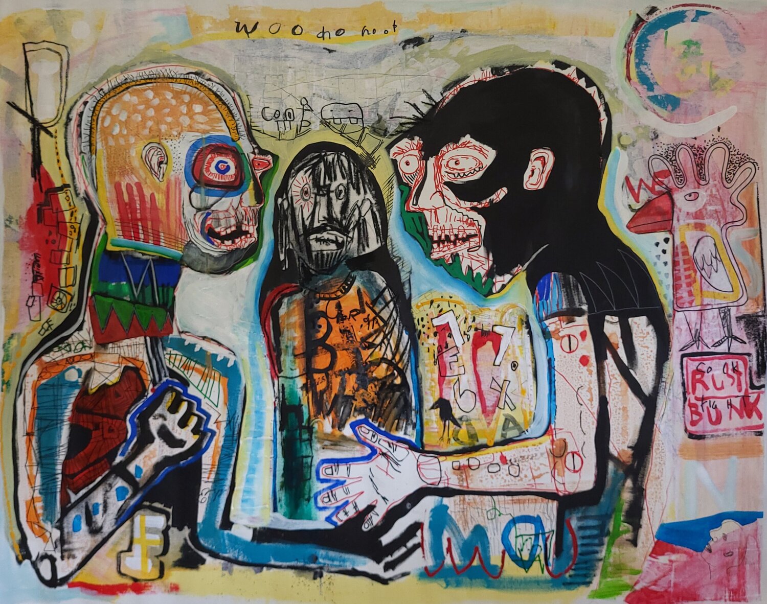 Witness to an argument Marc Rayner Original painting for sale