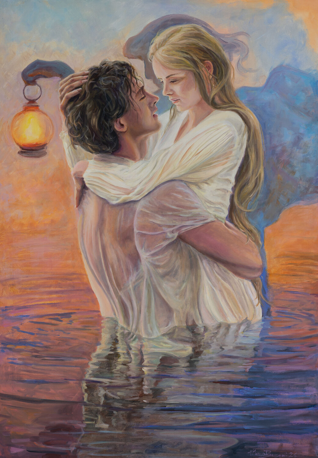 Muse Marco Busoni Original painting for sale