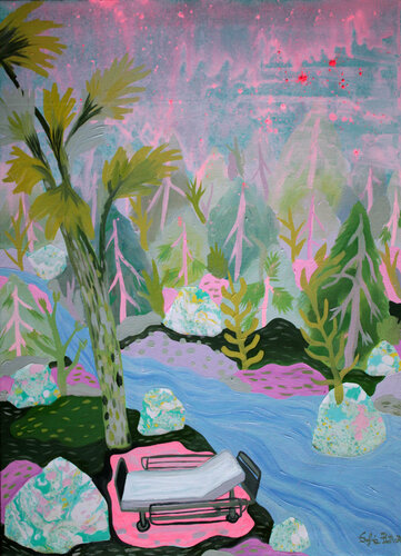 Non c'è più nessuno by Sofia Battisti, Painting for Sale on Select