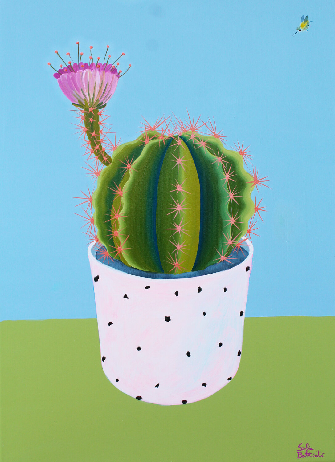 Infinite attempt Sofia Battisti Original painting for sale