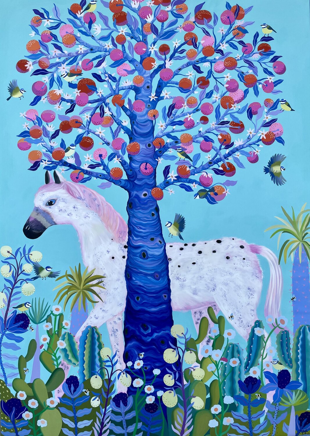 L’albero della cuccagna Sofia Battisti Original painting for sale