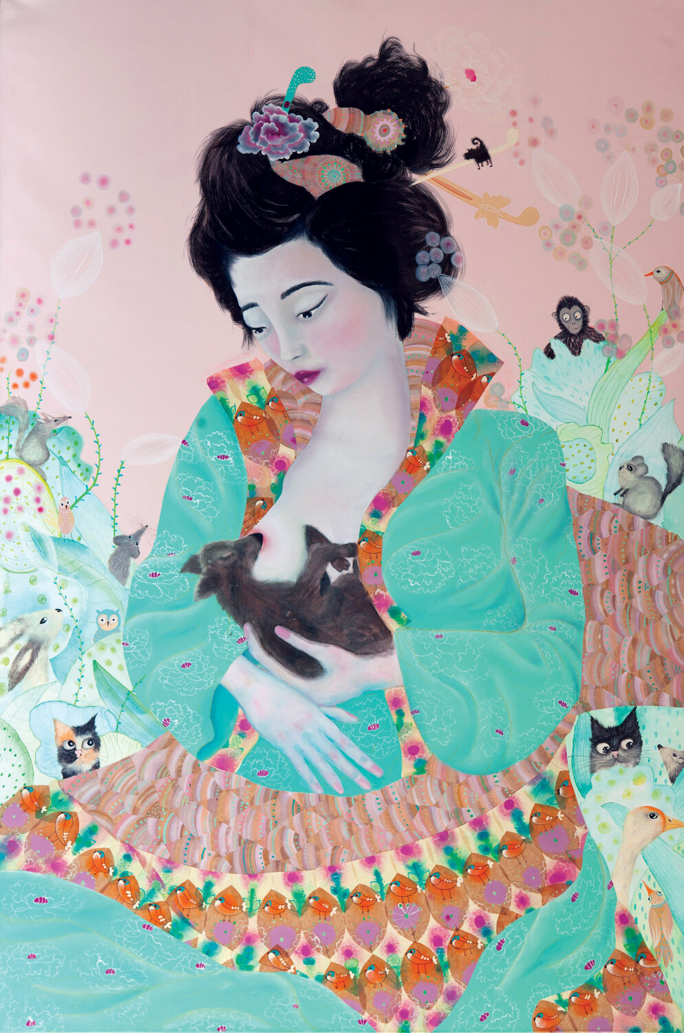 Dono d'amore Sofia Battisti Original painting for sale
