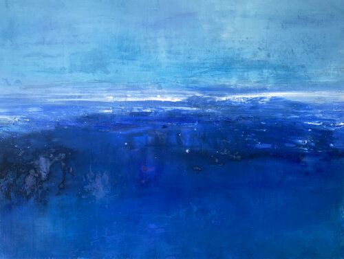 Let the Waves Wash Over You by Kathleen Rhee, Painting for Sale on Select