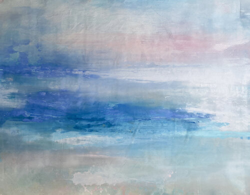 Watching the Clouds Float By by Kathleen Rhee, Painting for Sale on Select