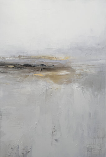 Distant Coastline by Kathleen Rhee, Painting for Sale on Select