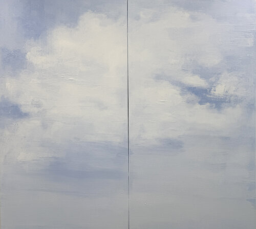 Head in the Clouds no1 by Kathleen Rhee, Painting for Sale on Select