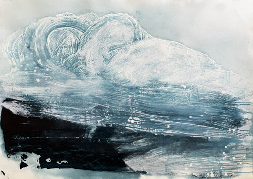 Surging by Kathleen Rhee, Painting for Sale on Select