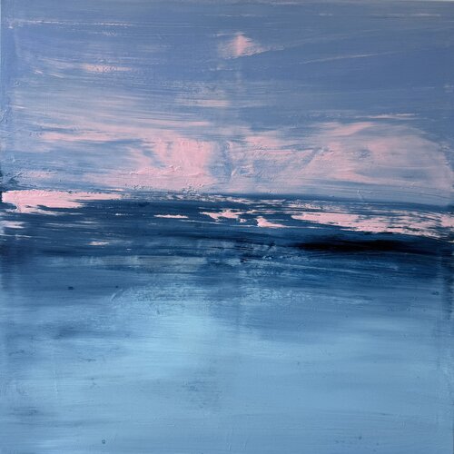 Pink Summer Light by Kathleen Rhee, Painting for Sale on Select