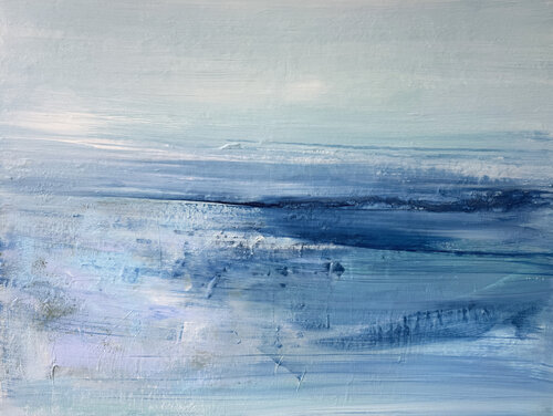 Beach Wash Blue by Kathleen Rhee, Painting for Sale on Select