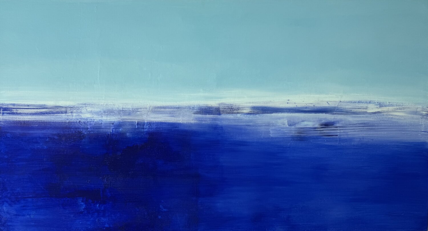 Carved by the Current Kathleen Rhee Original painting for sale