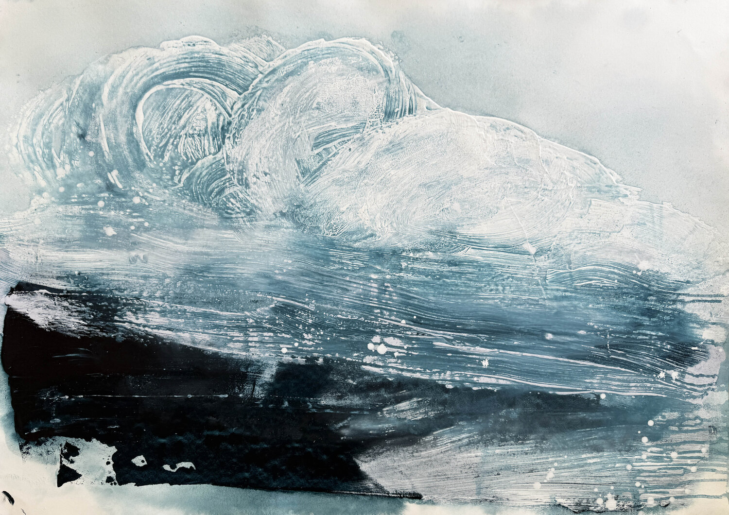 Surging Kathleen Rhee Original painting for sale