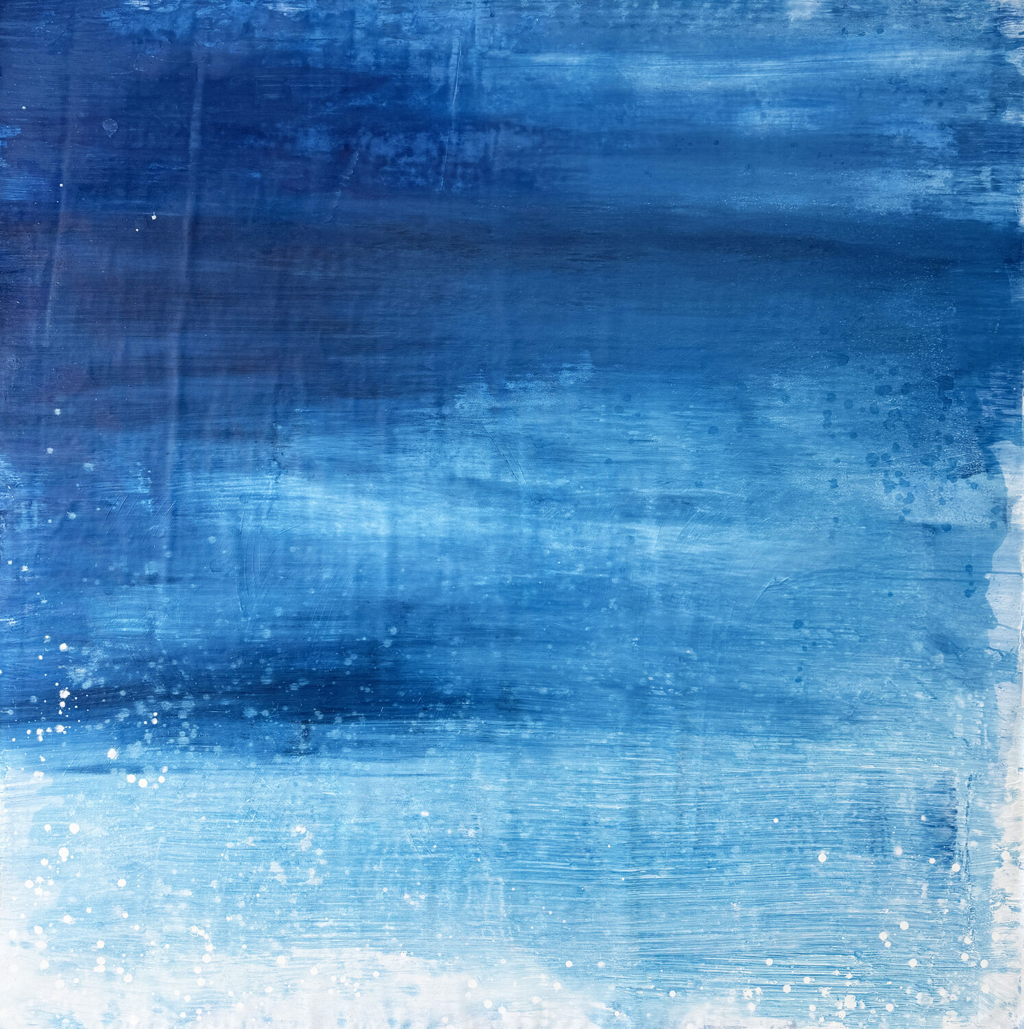 Its all in the detail Blue Kathleen Rhee Original painting for sale