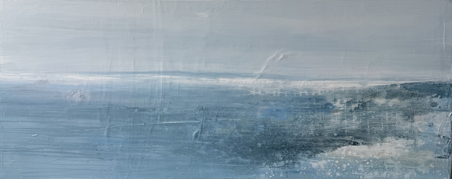 Tide Washing In Kathleen Rhee Original painting for sale