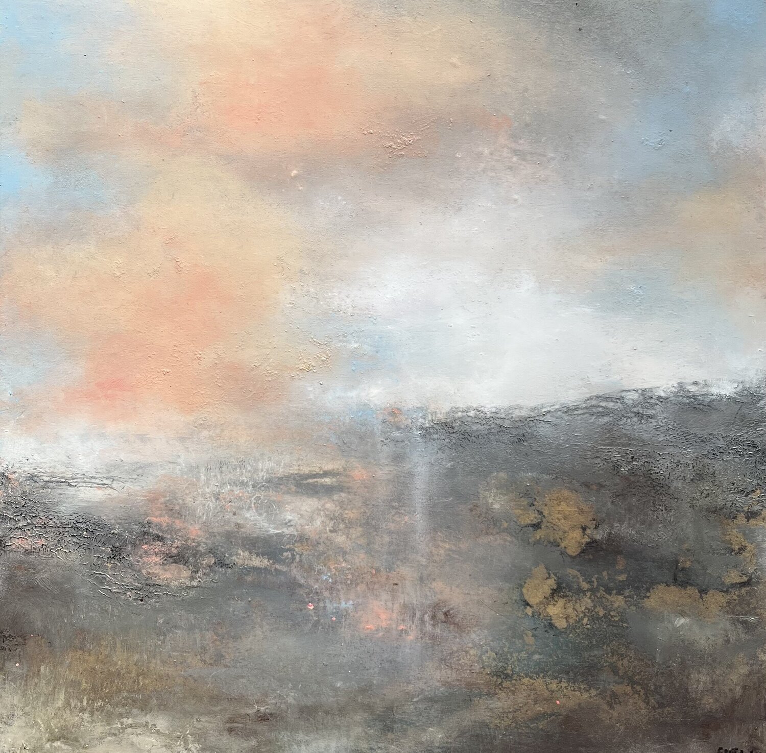 Moutain Morning Siri Knoepffler Original painting for sale