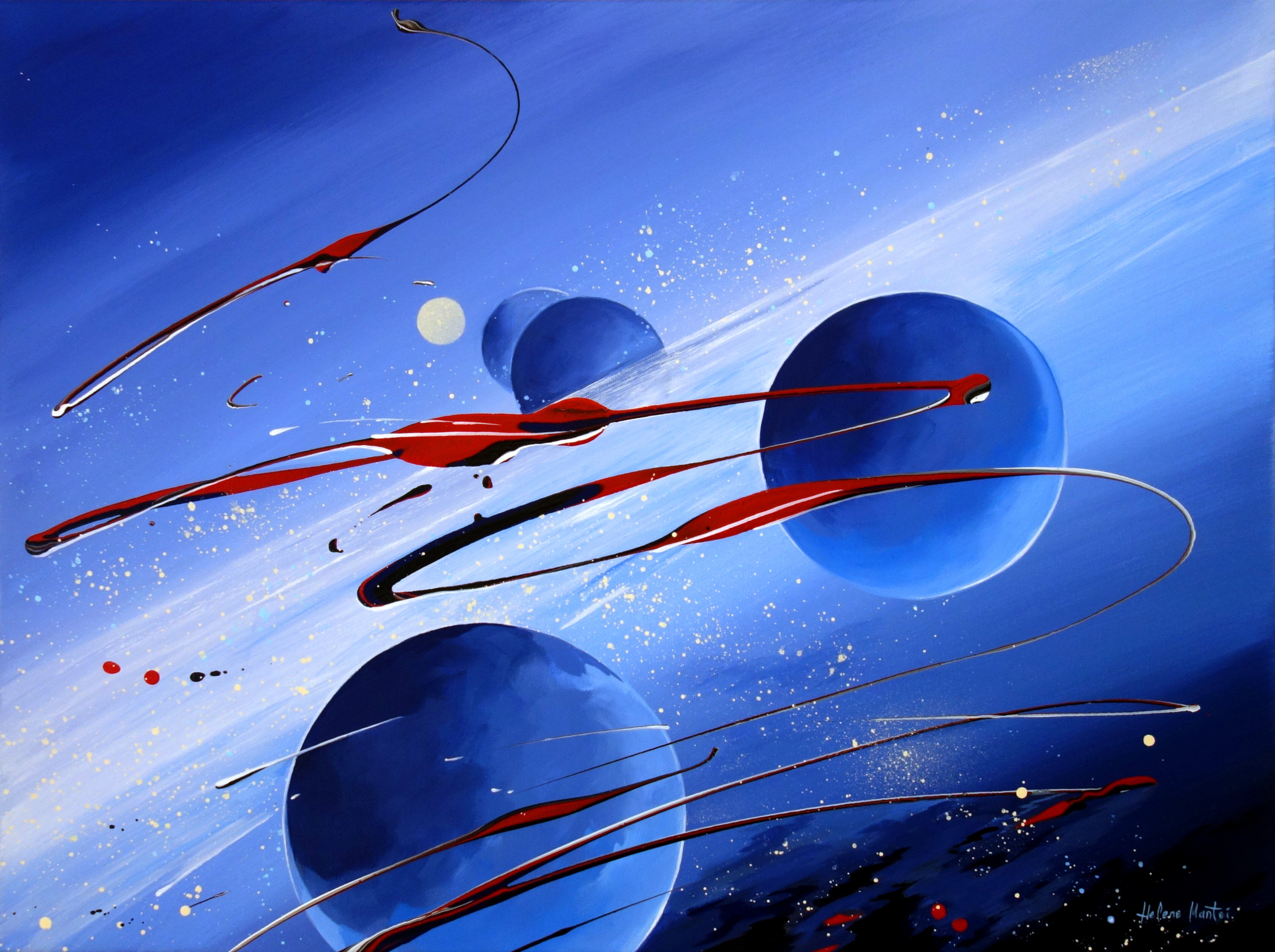Topic Cosmic paintings