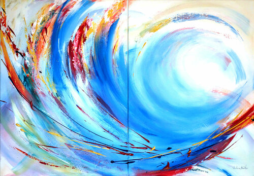 "Emotions" by Helene Mantei, Painting for Sale on Select