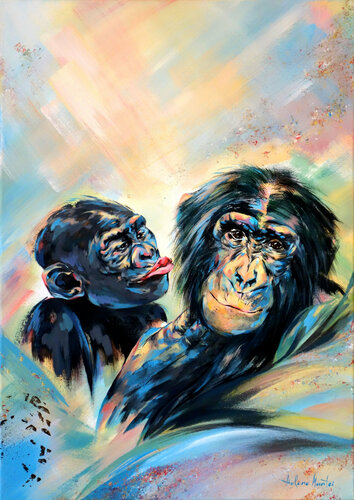 "Last days in paradise" by Helene Mantei, Painting for Sale on Select