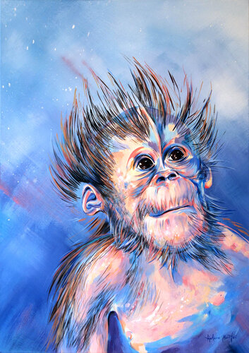 "Explorer" by Helene Mantei, Painting for Sale on Select