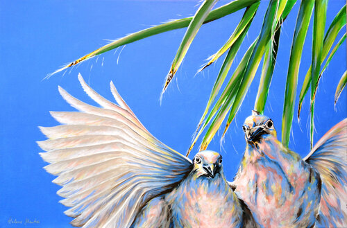 "What´s up?" by Helene Mantei, Painting for Sale on Select