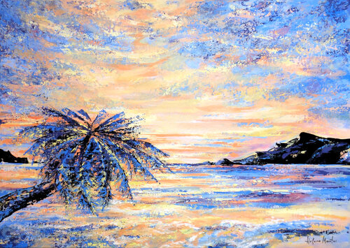 "Crazy colors" by Helene Mantei, Painting for Sale on Select