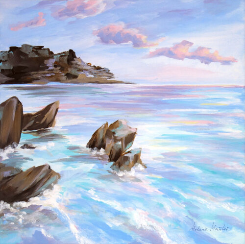 "Dem Himmel so nah #2" - So close to heaven #2 by Helene Mantei, Painting for Sale on Select