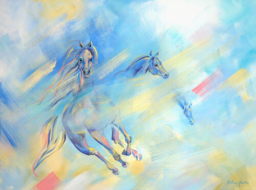 "Dreams and Memories" by Helene Mantei, Painting for Sale on Select
