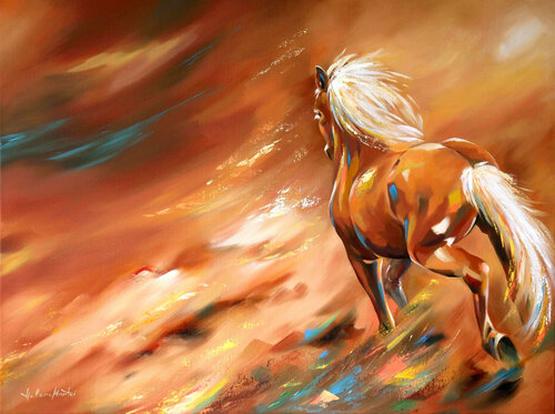"Power" by Helene Mantei, Painting for Sale on Select