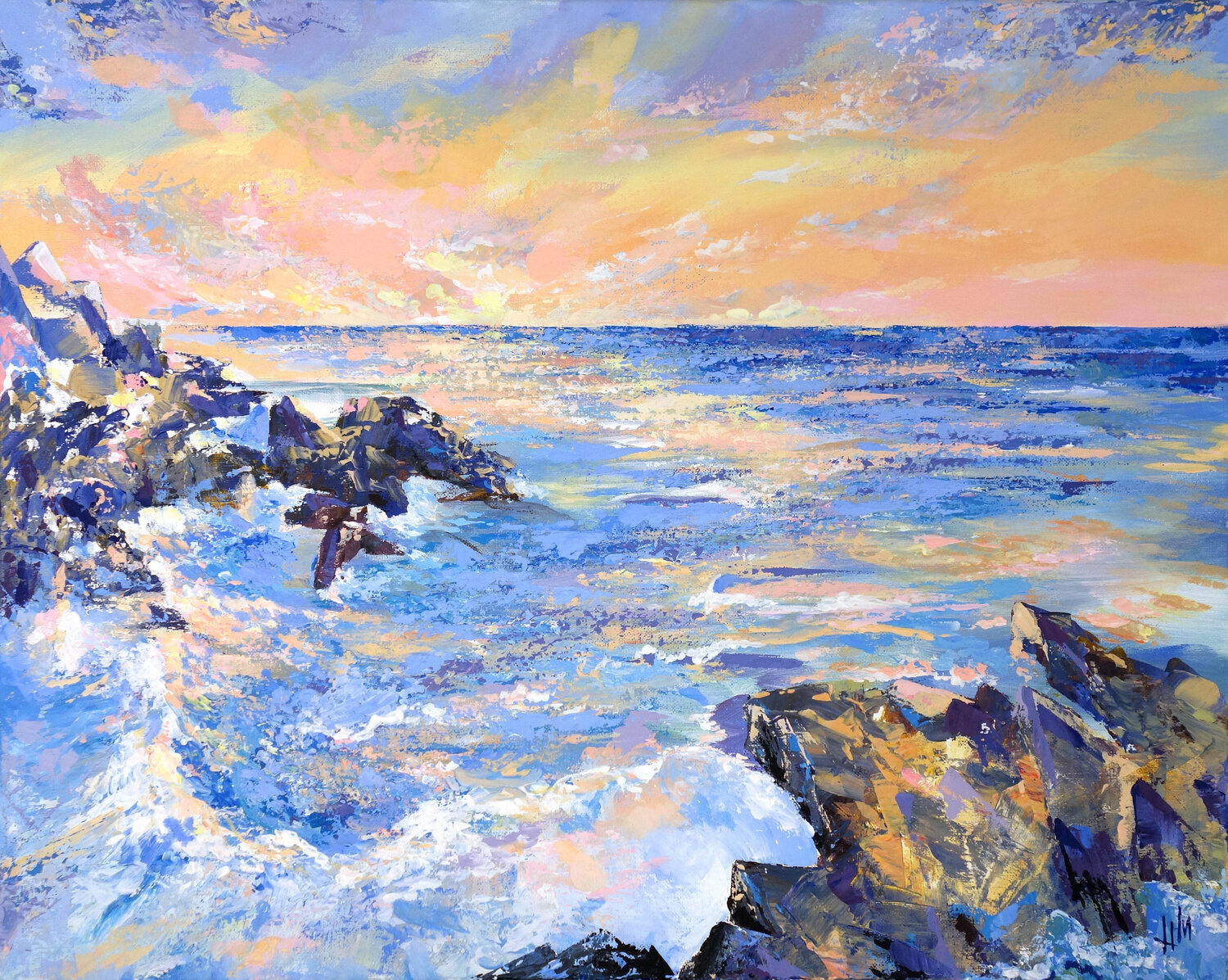 "Magical moments #2" Helene Mantei Original painting for sale