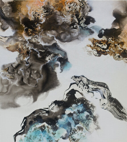 Liberation 神閒 by Calvin Chih-Hao Teng, Painting for Sale on Select