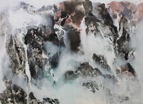 The Nature's Work  造化 by Calvin Chih-Hao Teng, Painting for Sale on Select