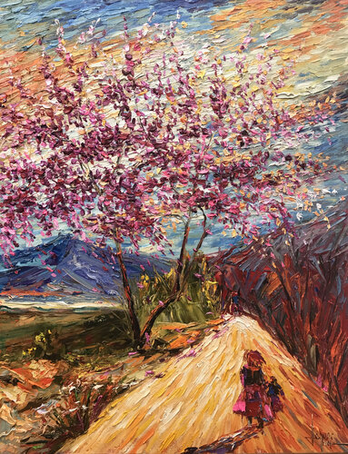 Spring sunshine by Quan Le, Painting for Sale on Select
