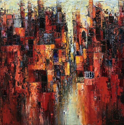 Summer melody by Quan Le, Painting for Sale on Select