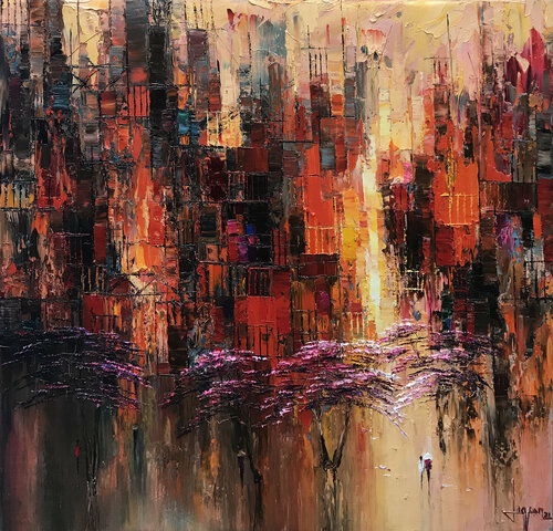 Daydream by Quan Le, Painting for Sale on Select