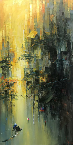 The upcoming Autumn by Quan Le, Painting for Sale on Select