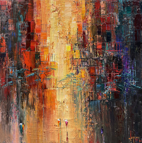 Summer of memories by Quan Le, Painting for Sale on Select