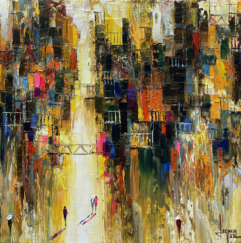 New sunny day by Quan Le, Painting for Sale on Select