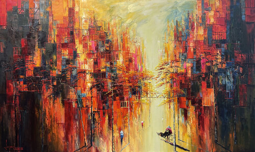 Brilliant summer by Quan Le, Painting for Sale on Select