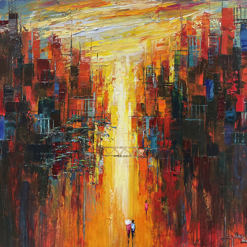 Miss the sun by Quan Le, Painting for Sale on Select