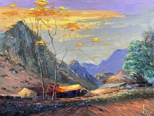 Dawn by Quan Le, Painting for Sale on Select