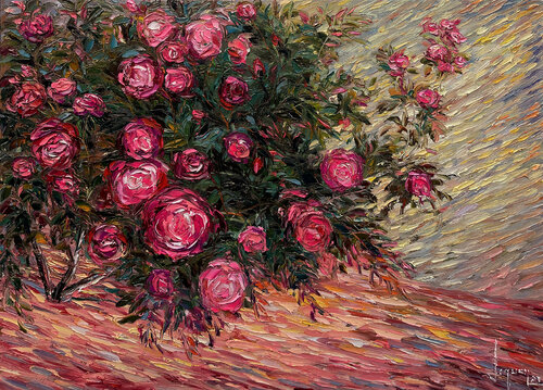 Spring is late by Quan Le, Painting for Sale on Select