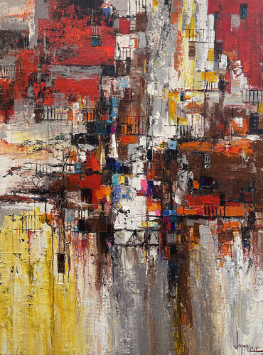 Trace of time by Quan Le, Painting for Sale on Select