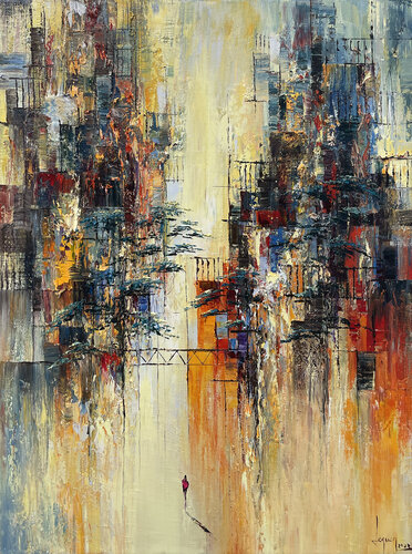 Alone by Quan Le, Painting for Sale on Select